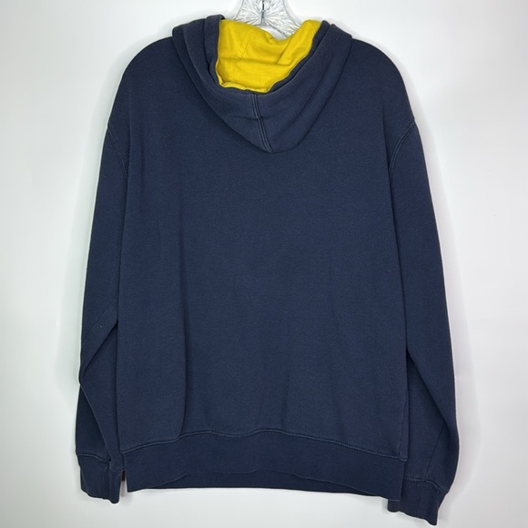 Vintage Stadium Athletics Michigan Wolve Hooded Sweatshirt Size Large - Picture 4 of 8